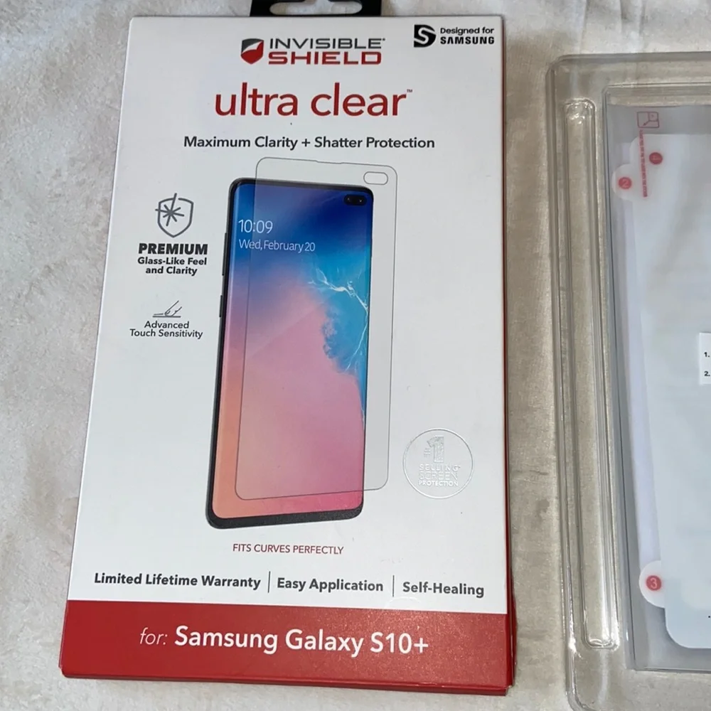 Invisible Shield Ultra Clear Screen Protector Samsung Galaxy S10+